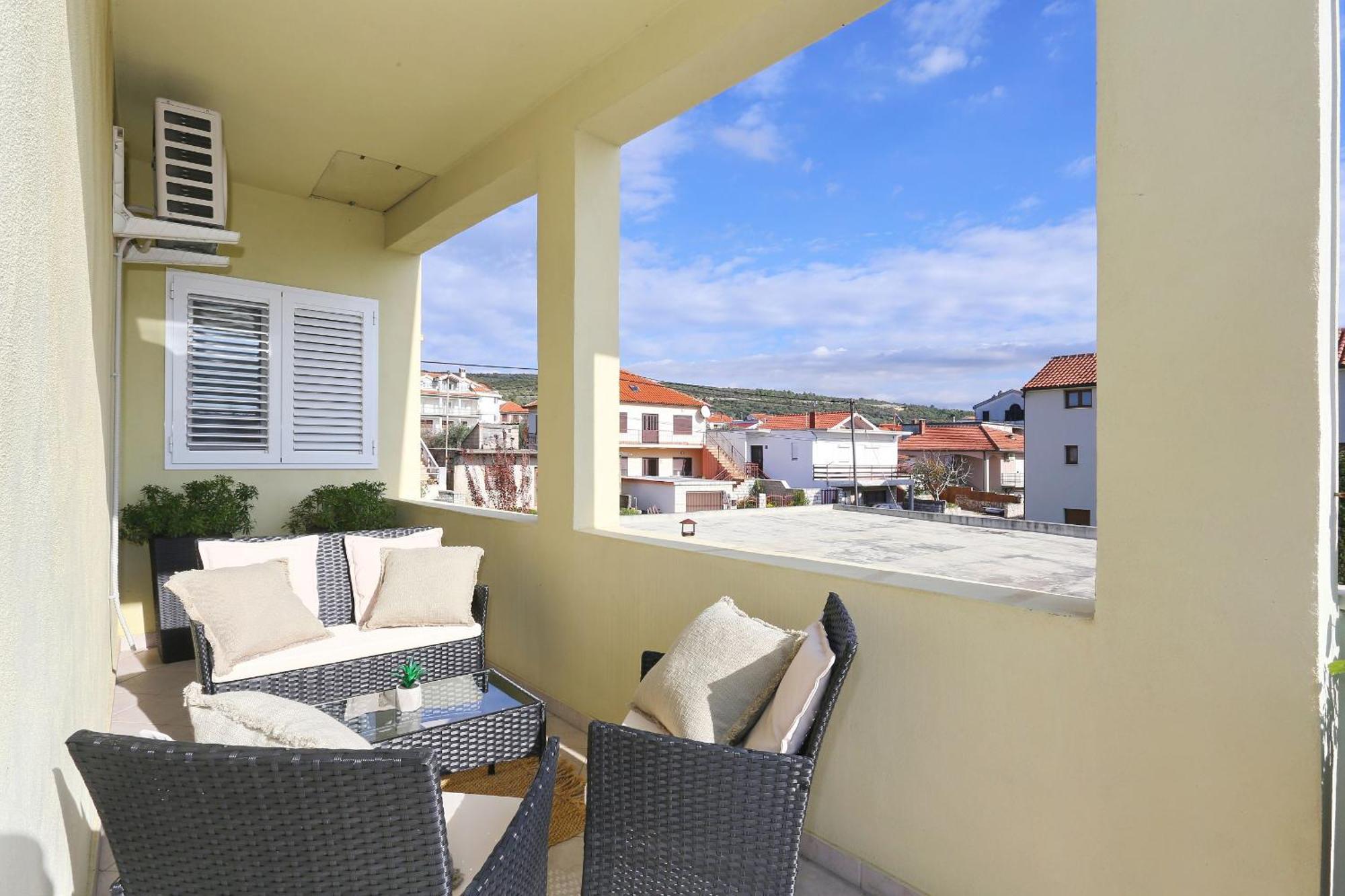 Seaview Apartment Aida Posedarje Kültér fotó