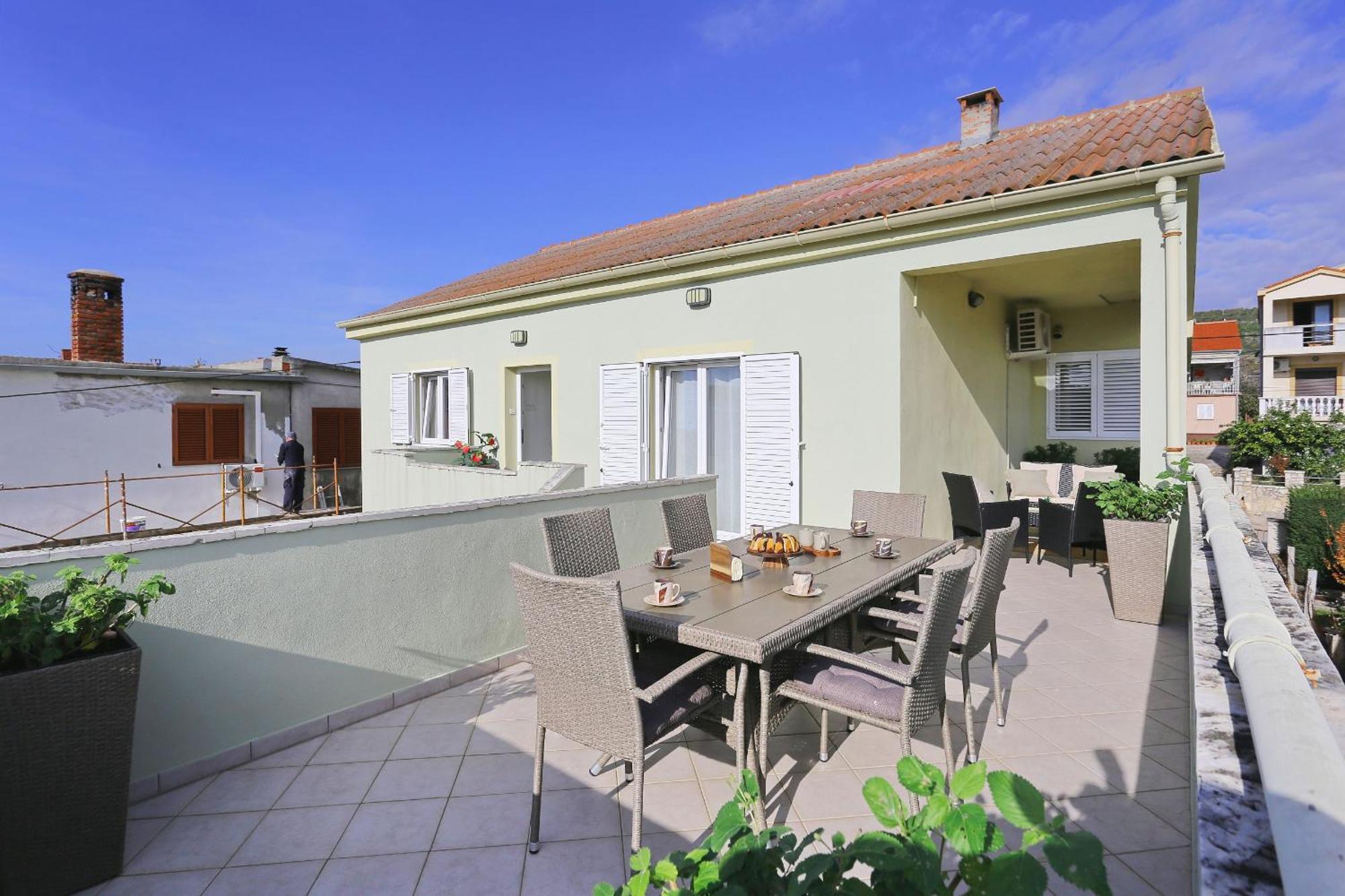 Seaview Apartment Aida Posedarje Kültér fotó
